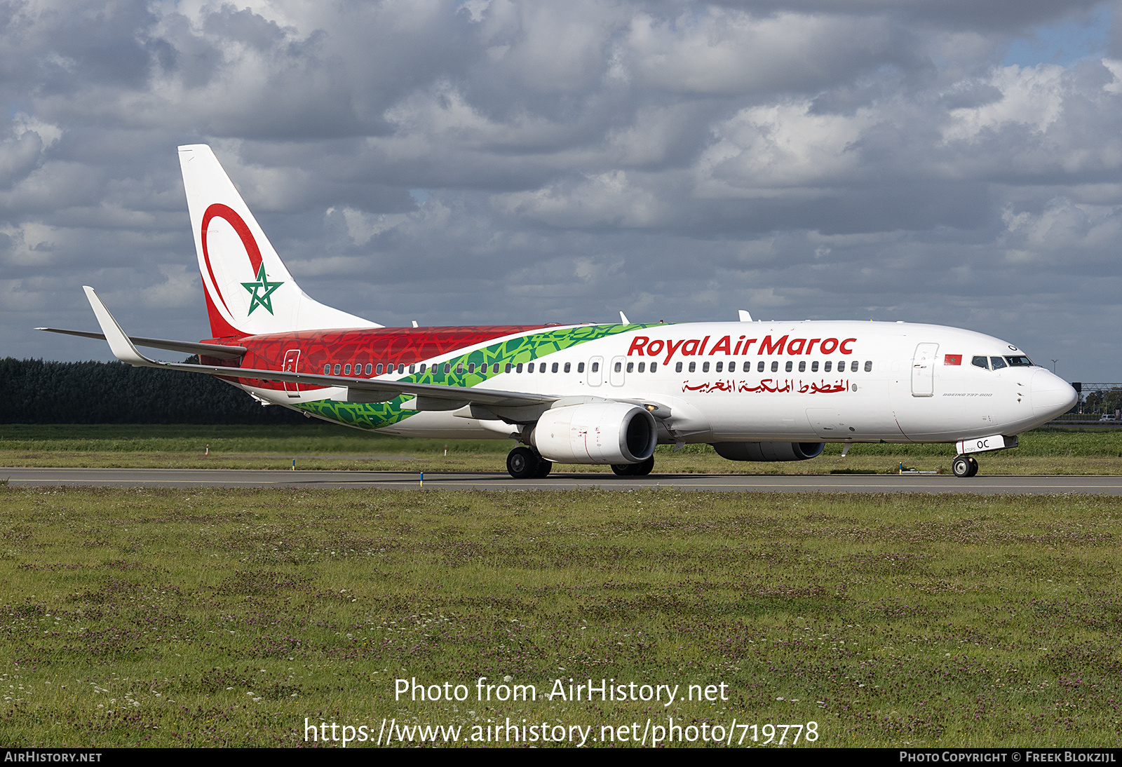 Aircraft Photo of CN-ROC | Boeing 737-8B6 | Royal Air Maroc - RAM | AirHistory.net #719778