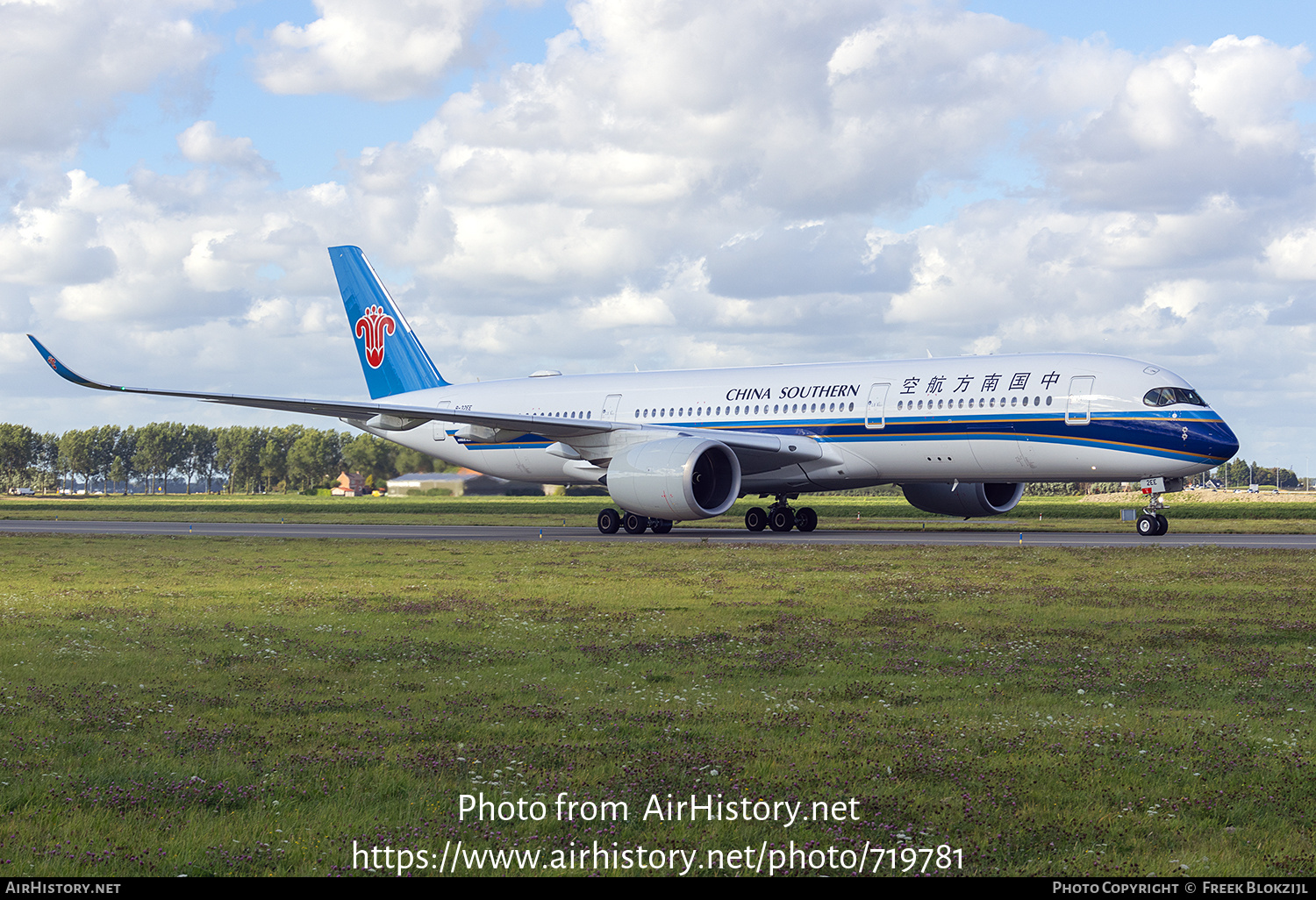 Aircraft Photo of B-32EE | Airbus A350-941 | China Southern Airlines | AirHistory.net #719781