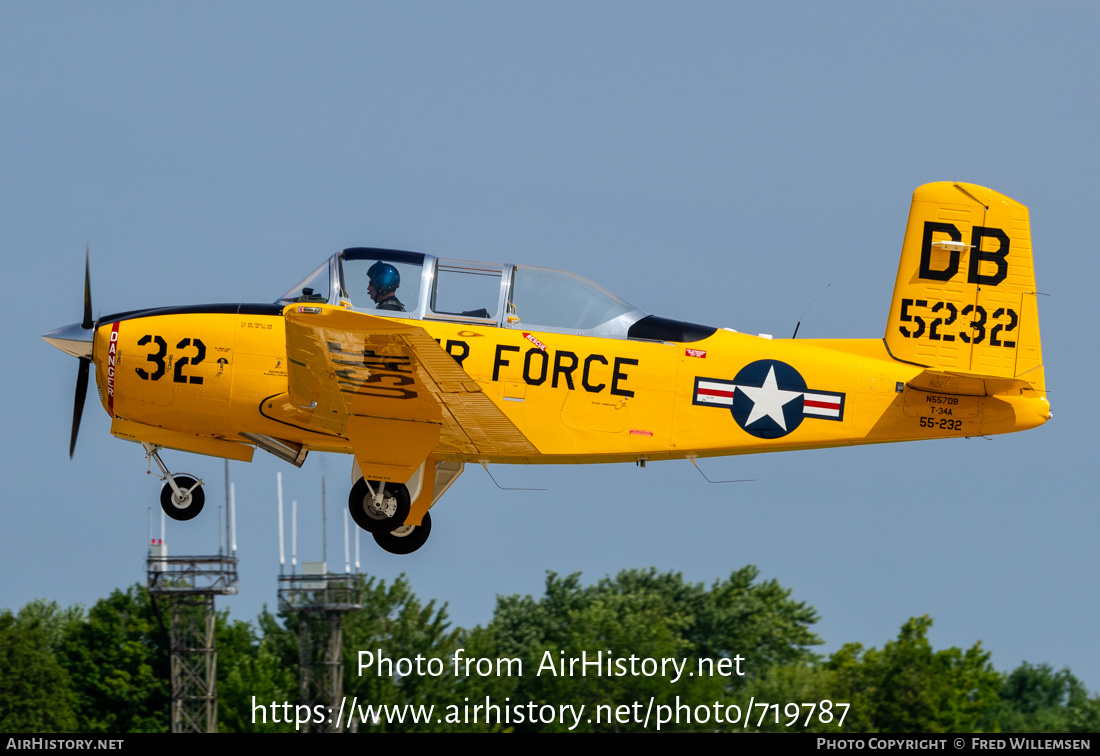 Aircraft Photo of N557DB | Beech T-34A Mentor | USA - Air Force | AirHistory.net #719787