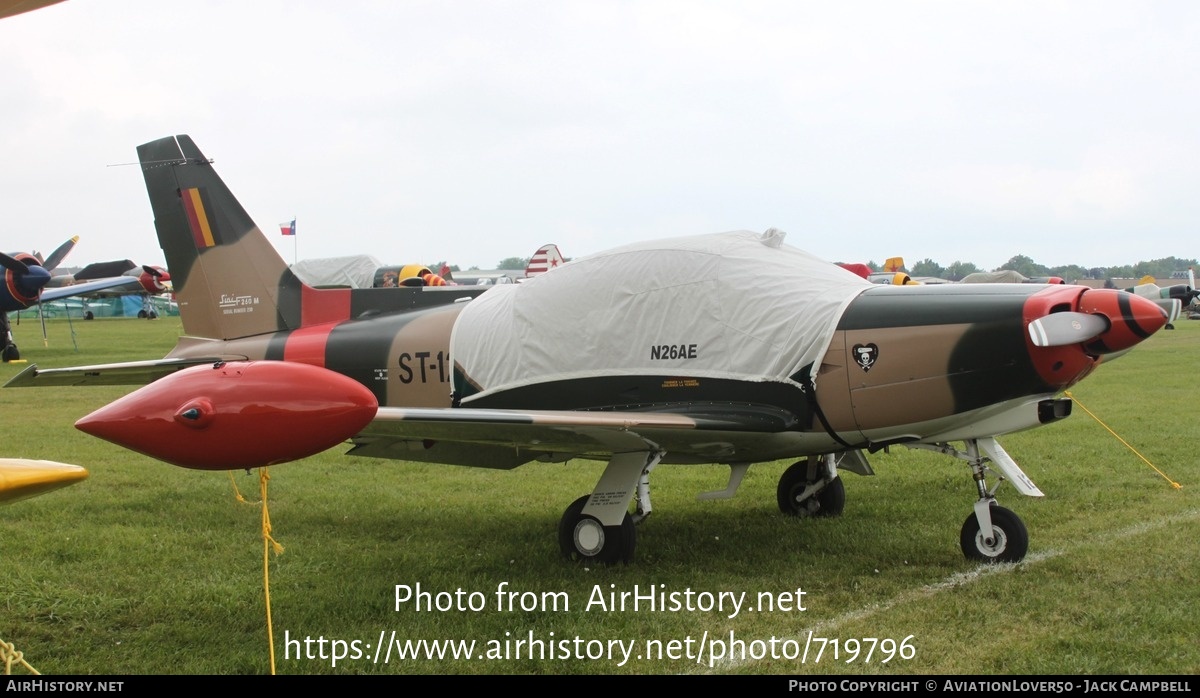 Aircraft Photo of N26AE | SIAI-Marchetti SF-260B | Belgium - Air Force | AirHistory.net #719796