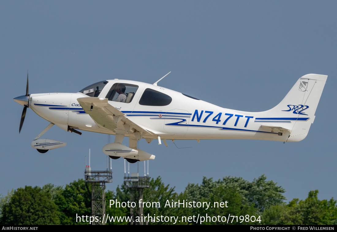 Aircraft Photo of N747TT | Cirrus SR-22 G1 | AirHistory.net #719804