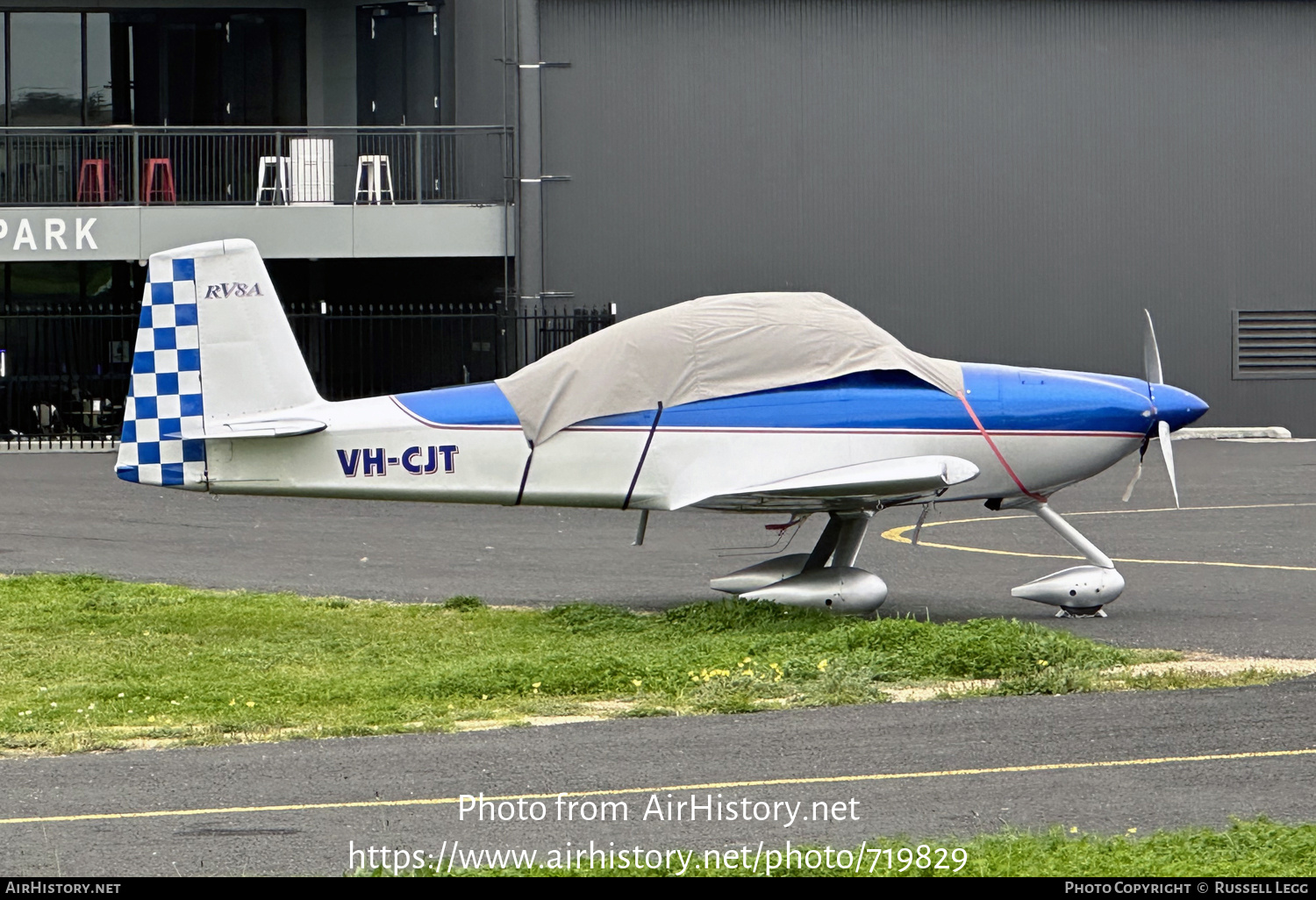 Aircraft Photo of VH-CJT | Van's RV-8A | AirHistory.net #719829