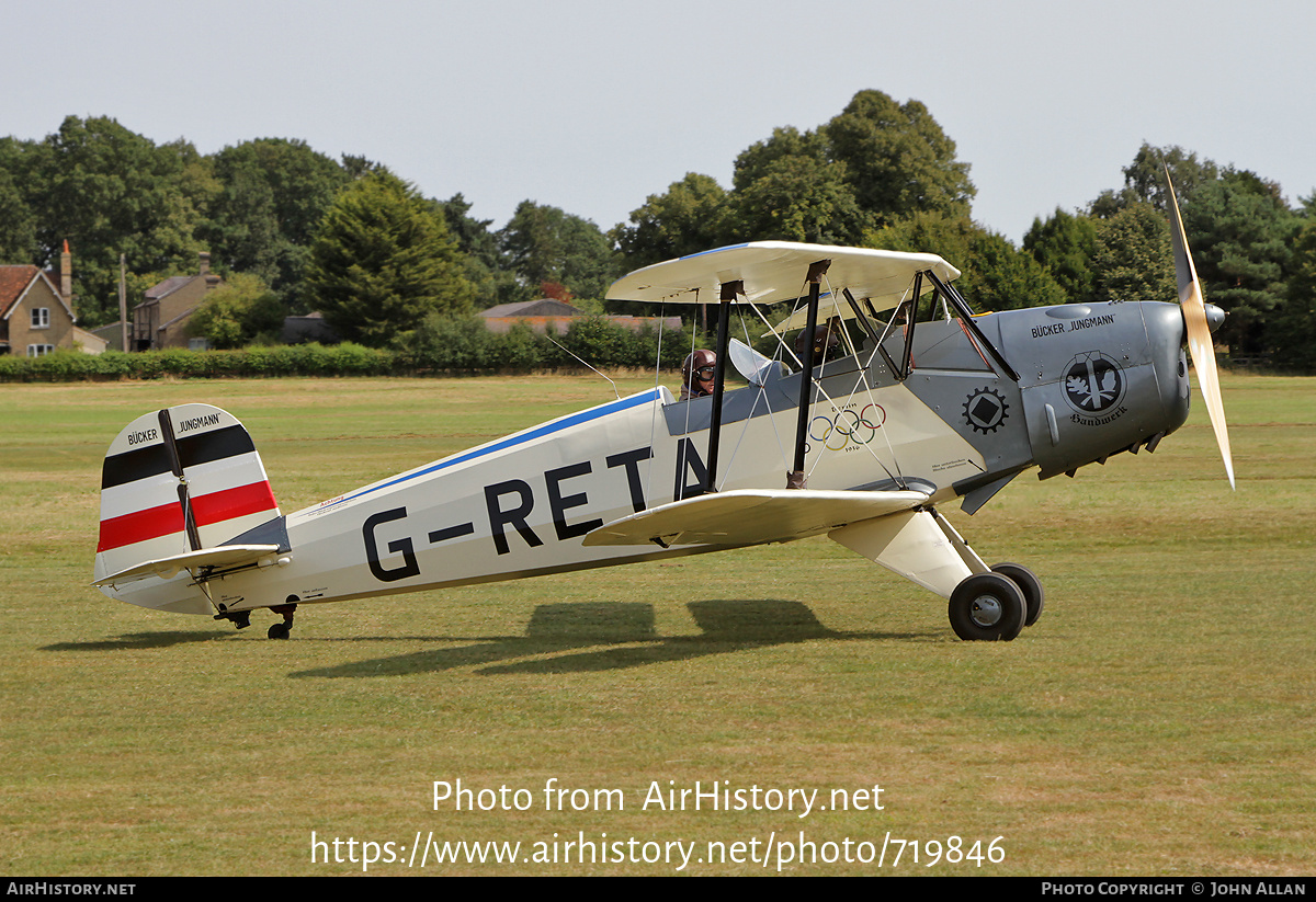 Aircraft Photo of G-RETA | CASA 1.131E Jungmann | AirHistory.net #719846