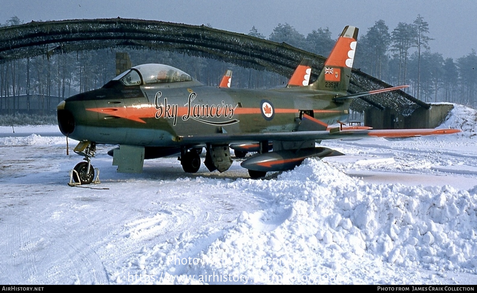 Aircraft Photo of 23524 | Canadair CL-13B Sabre 6 | Canada - Air Force | AirHistory.net #719860