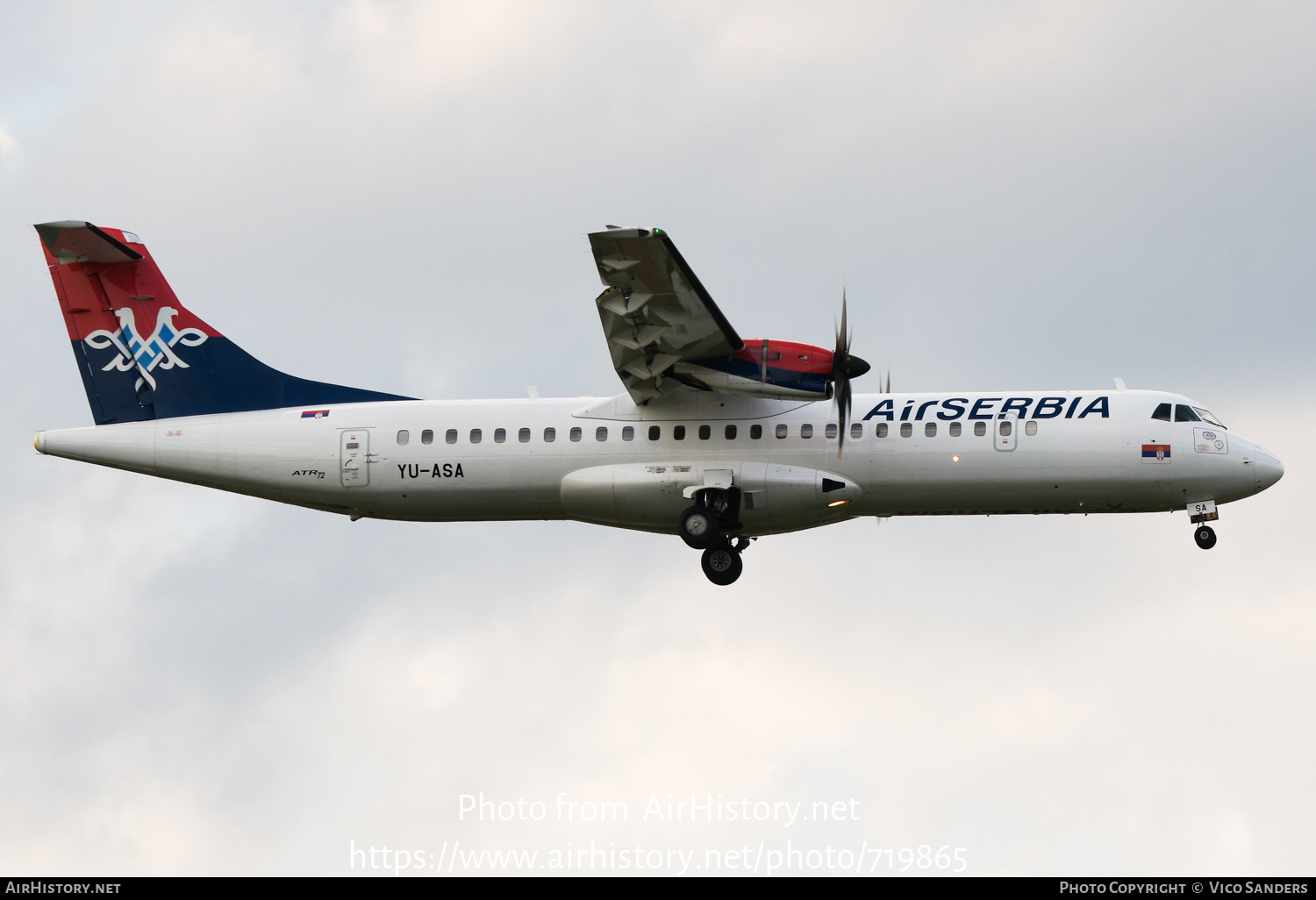 Aircraft Photo of YU-ASA | ATR ATR-72-600 (ATR-72-212A) | Air Serbia | AirHistory.net #719865