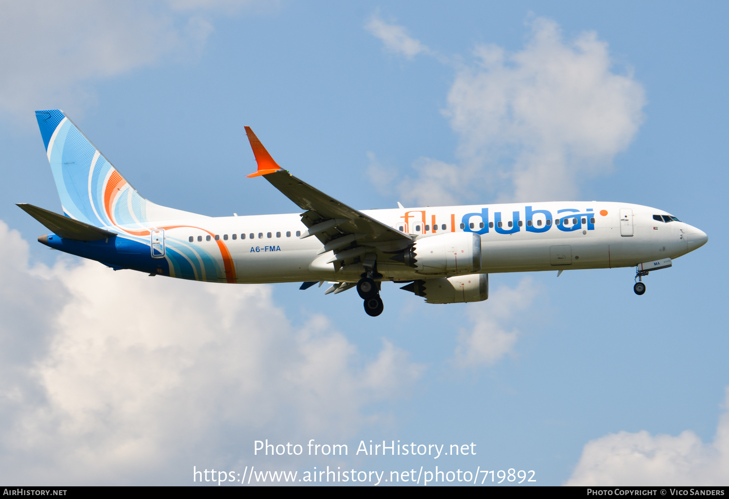 Aircraft Photo of A6-FMA | Boeing 737-8 Max 8 | Flydubai | AirHistory.net #719892