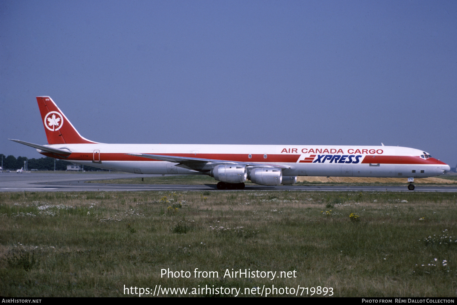 Aircraft Photo of C-FTIS | McDonnell Douglas DC-8-73AF | Air Canada Cargo | AirHistory.net #719893