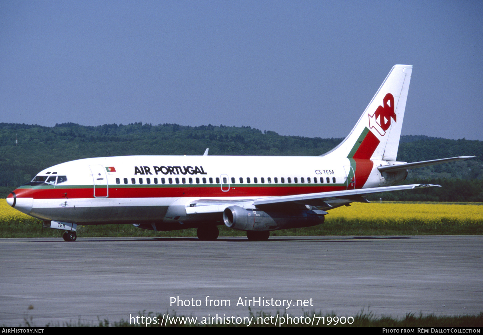 Aircraft Photo of CS-TEM | Boeing 737-282/Adv | TAP Air Portugal | AirHistory.net #719900