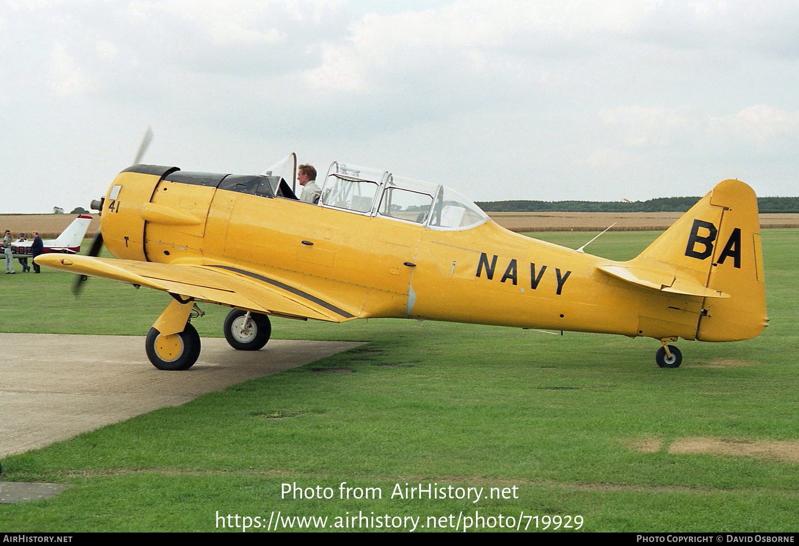 Aircraft Photo of G-BTKI | North American T-6G Texan | USA - Navy | AirHistory.net #719929