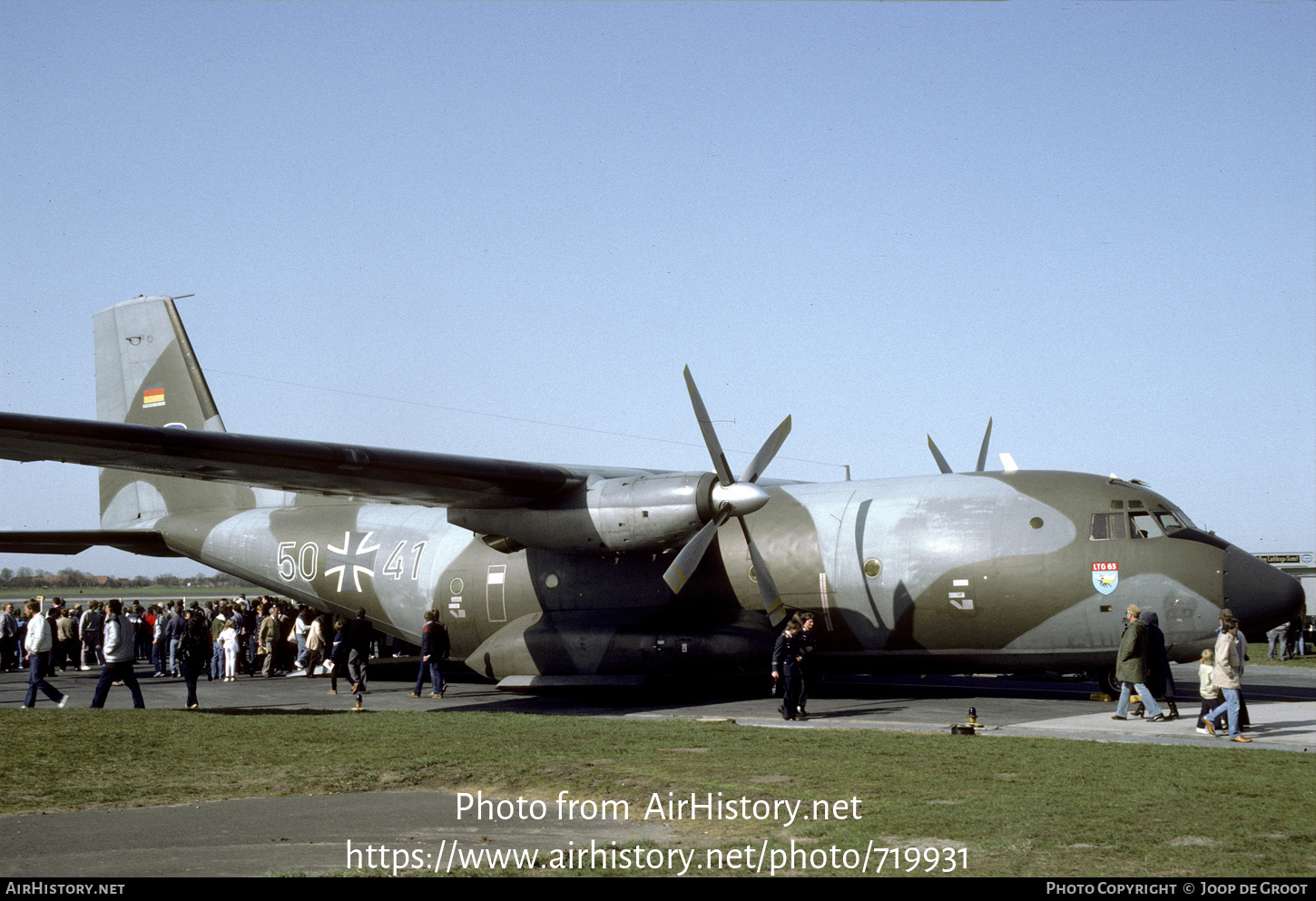 Aircraft Photo of 5041 | Transall C-160D | Germany - Air Force | AirHistory.net #719931