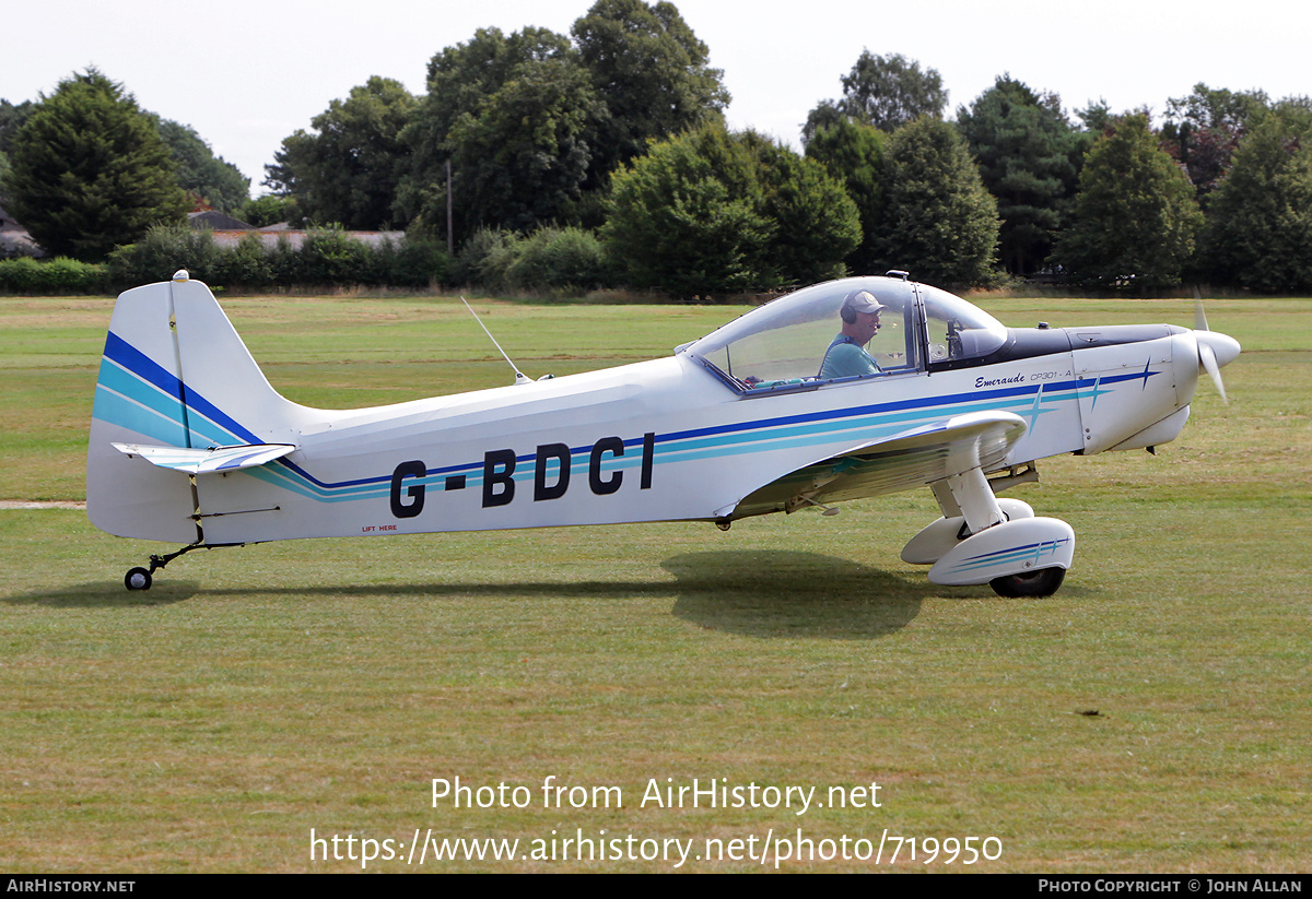 Aircraft Photo of G-BDCI | Scintex Piel CP-301A Emeraude | AirHistory.net #719950