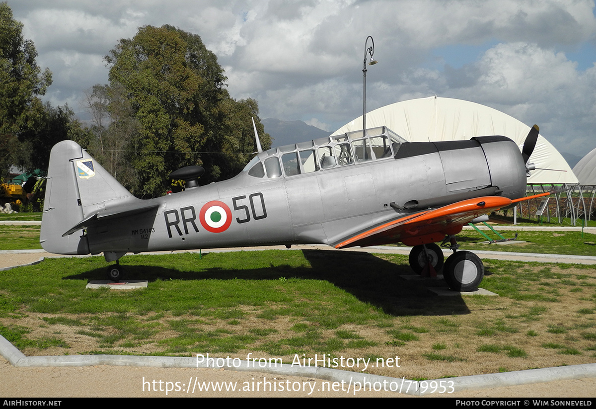 Aircraft Photo of MM54143 | North American T-6H Harvard Mk IIM | Italy - Air Force | AirHistory.net #719953