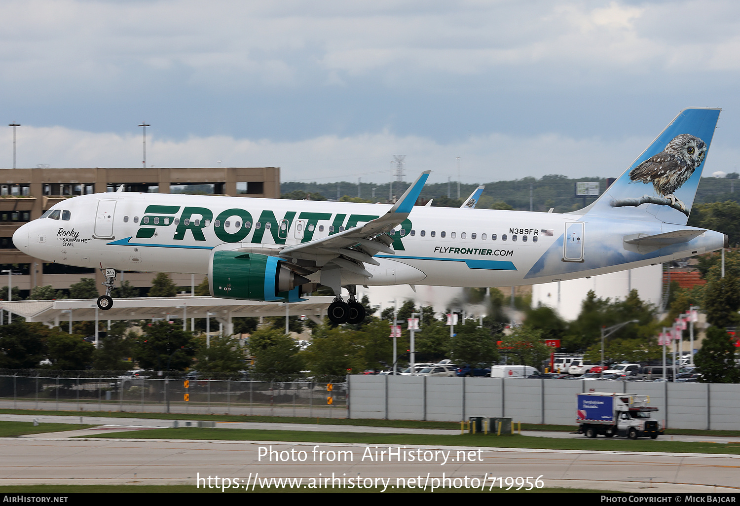 Aircraft Photo of N389FR | Airbus A320-251N | Frontier Airlines | AirHistory.net #719956