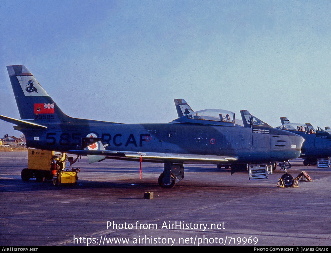 Aircraft Photo of 23585 | Canadair CL-13B Sabre 6 | Canada - Air Force | AirHistory.net #719969