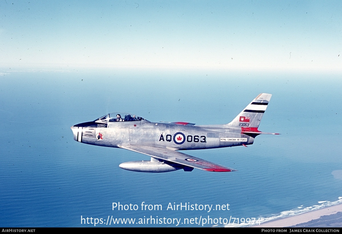 Aircraft Photo of 23063 | Canadair CL-13A Sabre 5 | Canada - Air Force | AirHistory.net #719974