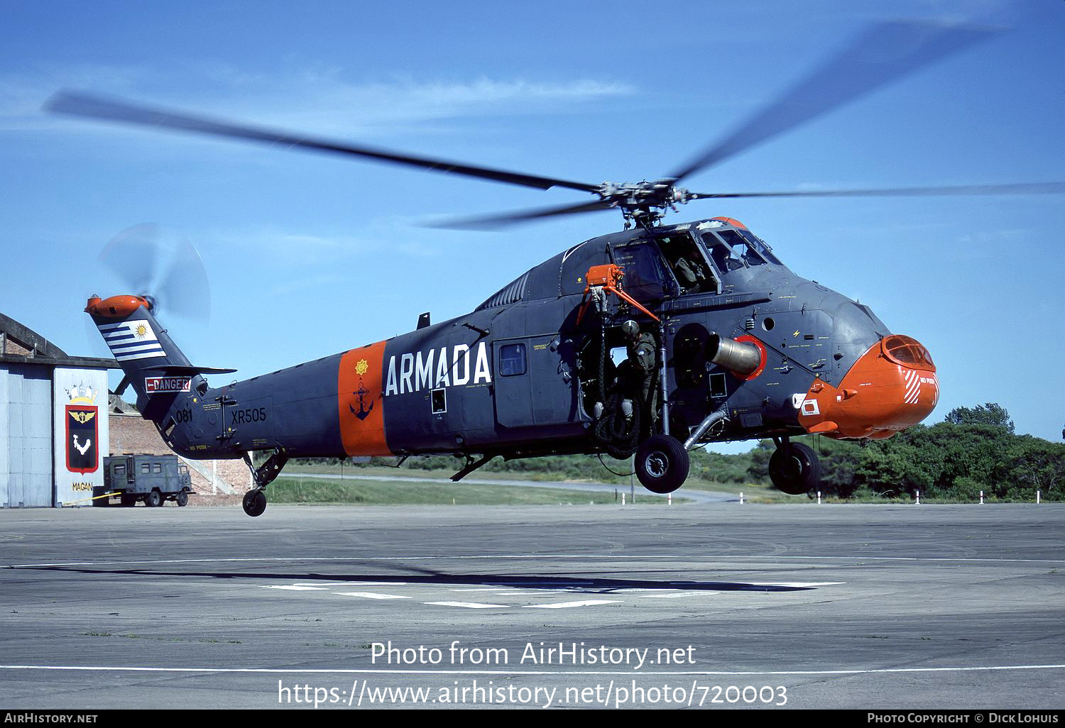 Aircraft Photo of 081 | Westland WS-58 Wessex HC.2 | Uruguay - Navy | AirHistory.net #720003