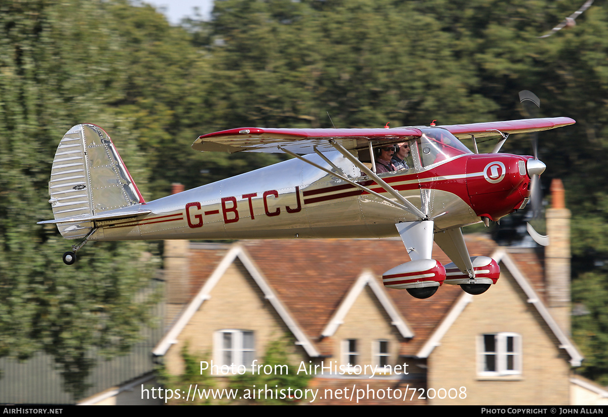 Aircraft Photo of G-BTCJ | Luscombe 8E Silvaire Deluxe | AirHistory.net #720008