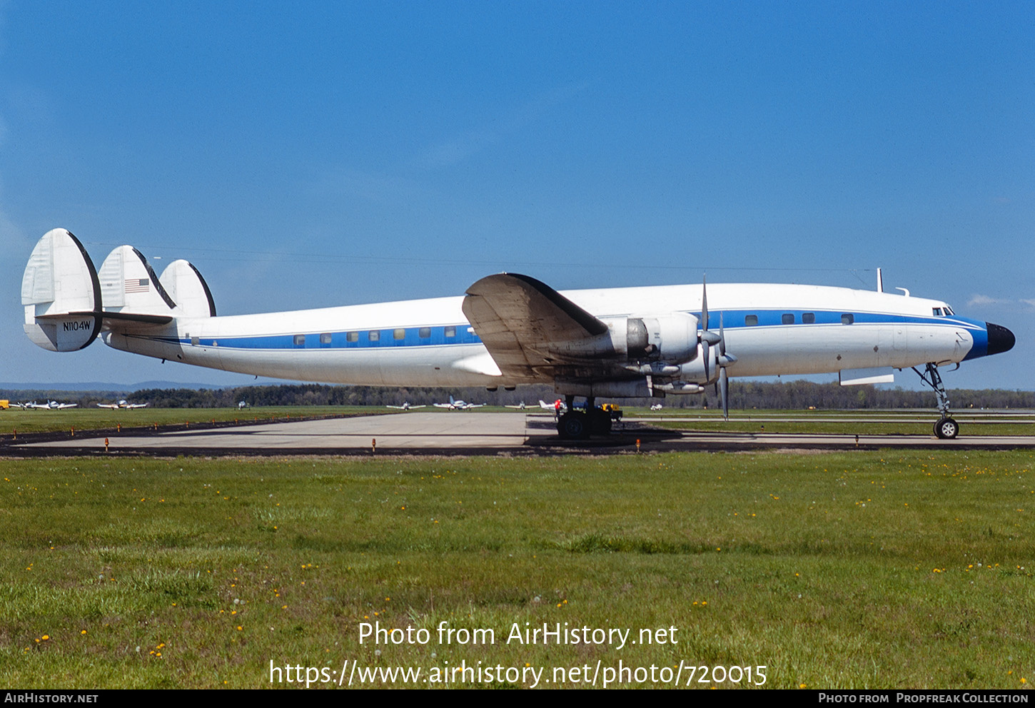 Aircraft Photo of N1104W | Lockheed C-121C Super Constellation | AirHistory.net #720015