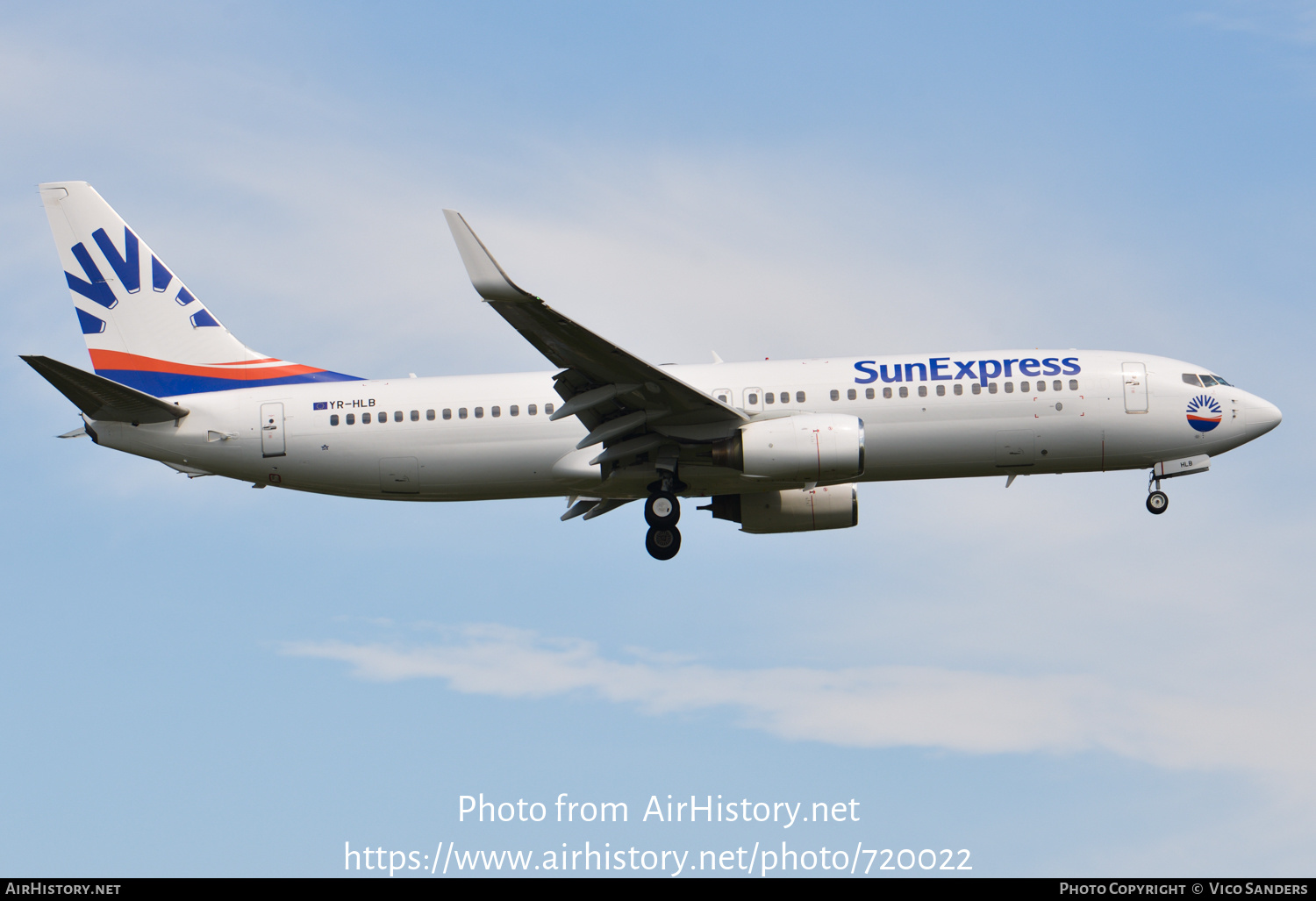 Aircraft Photo of YR-HLB | Boeing 737-8KN | SunExpress | AirHistory.net #720022