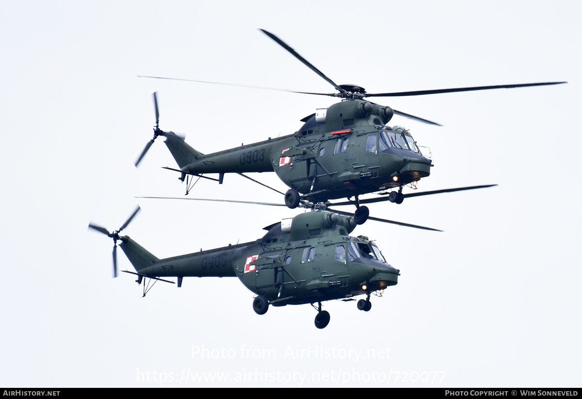 Aircraft Photo of 0903 | PZL-Swidnik W-3WA Sokol | Poland - Army | AirHistory.net #720077