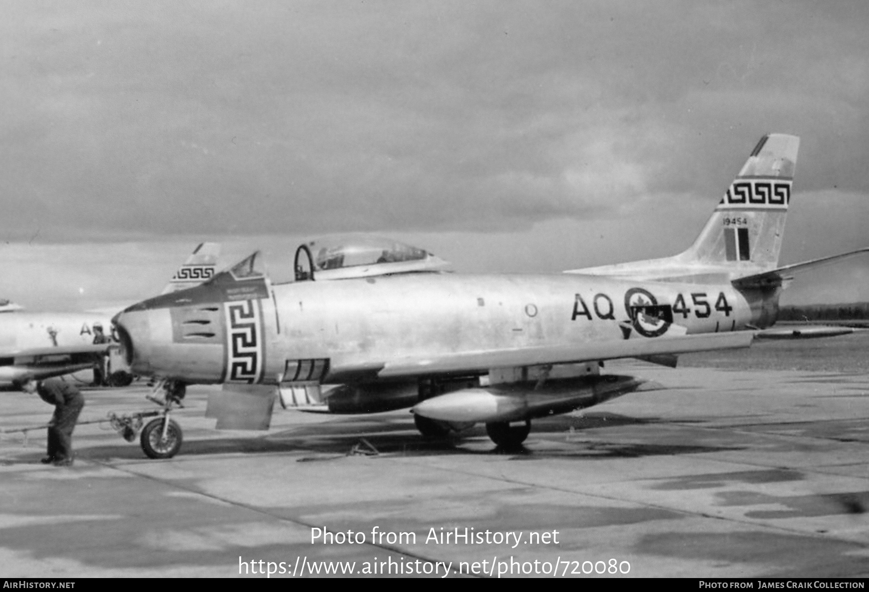 Aircraft Photo of 19454 | Canadair CL-13 Sabre 4 | Canada - Air Force | AirHistory.net #720080