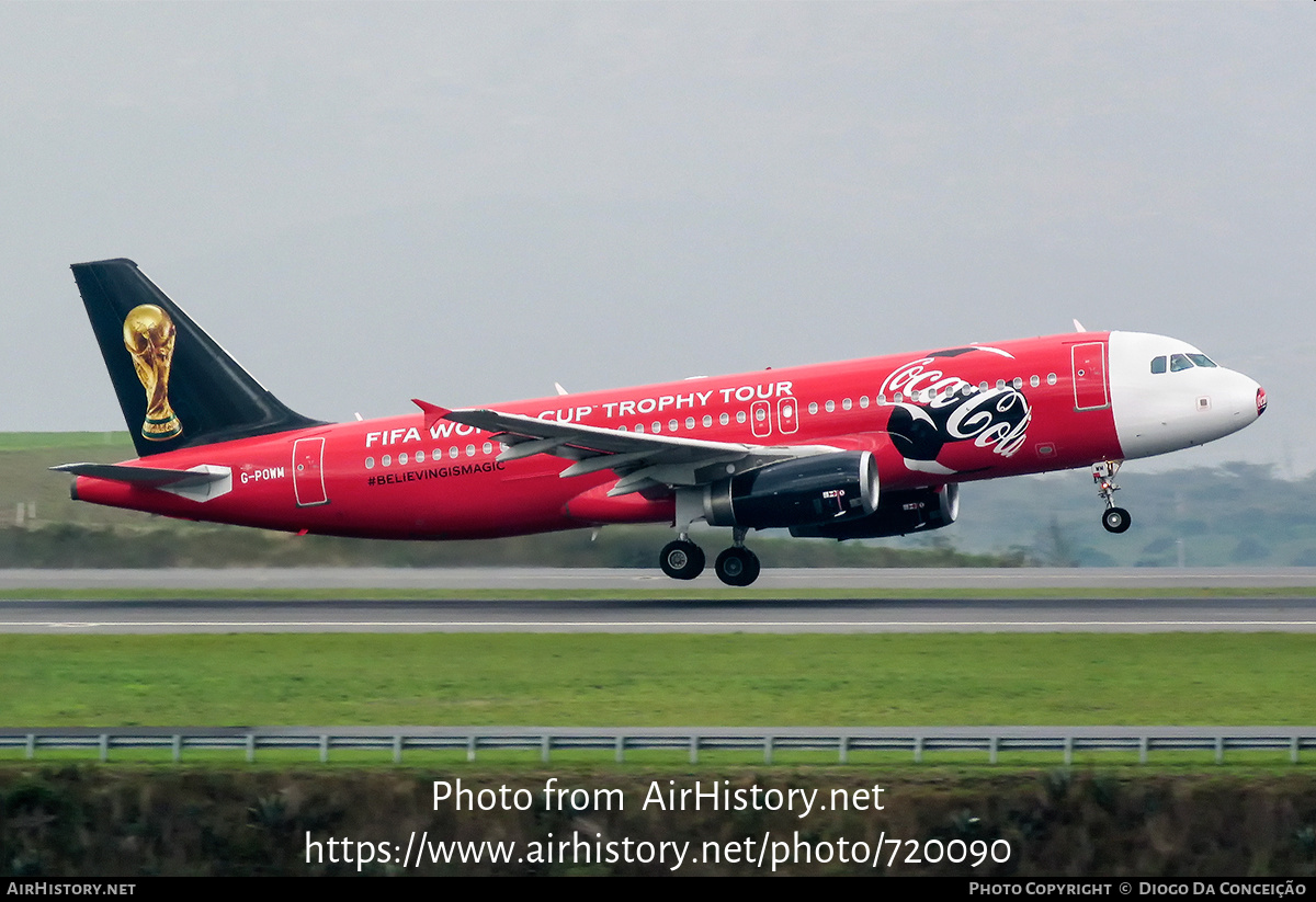 Aircraft Photo of G-POWM | Airbus A320-232 | Titan Airways | AirHistory.net #720090