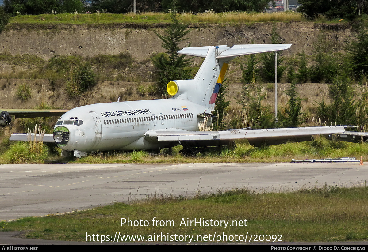 Aircraft Photo of FAE-691 | Boeing 727-134 | Ecuador - Air Force | AirHistory.net #720092