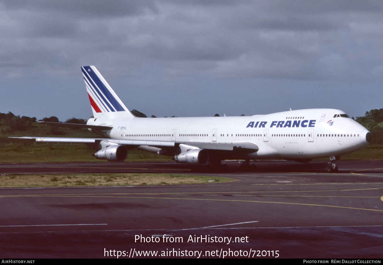 Aircraft Photo of F-BPVL | Boeing 747-128 | Air France | AirHistory.net #720115