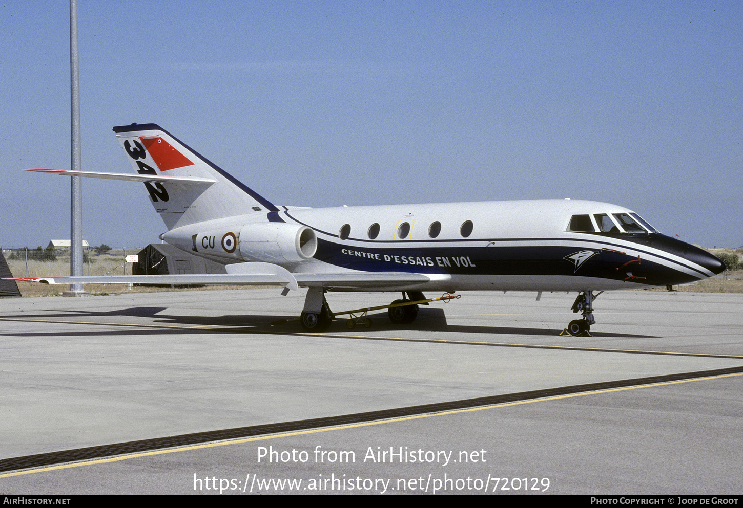 Aircraft Photo of 342 | Dassault Falcon 20F | France - Air Force | AirHistory.net #720129