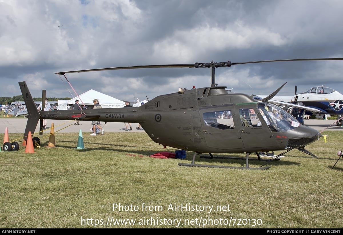 Aircraft Photo of C-GUGG | Bell OH-58C Kiowa (206A-1) | Canada - Air Force | AirHistory.net #720130