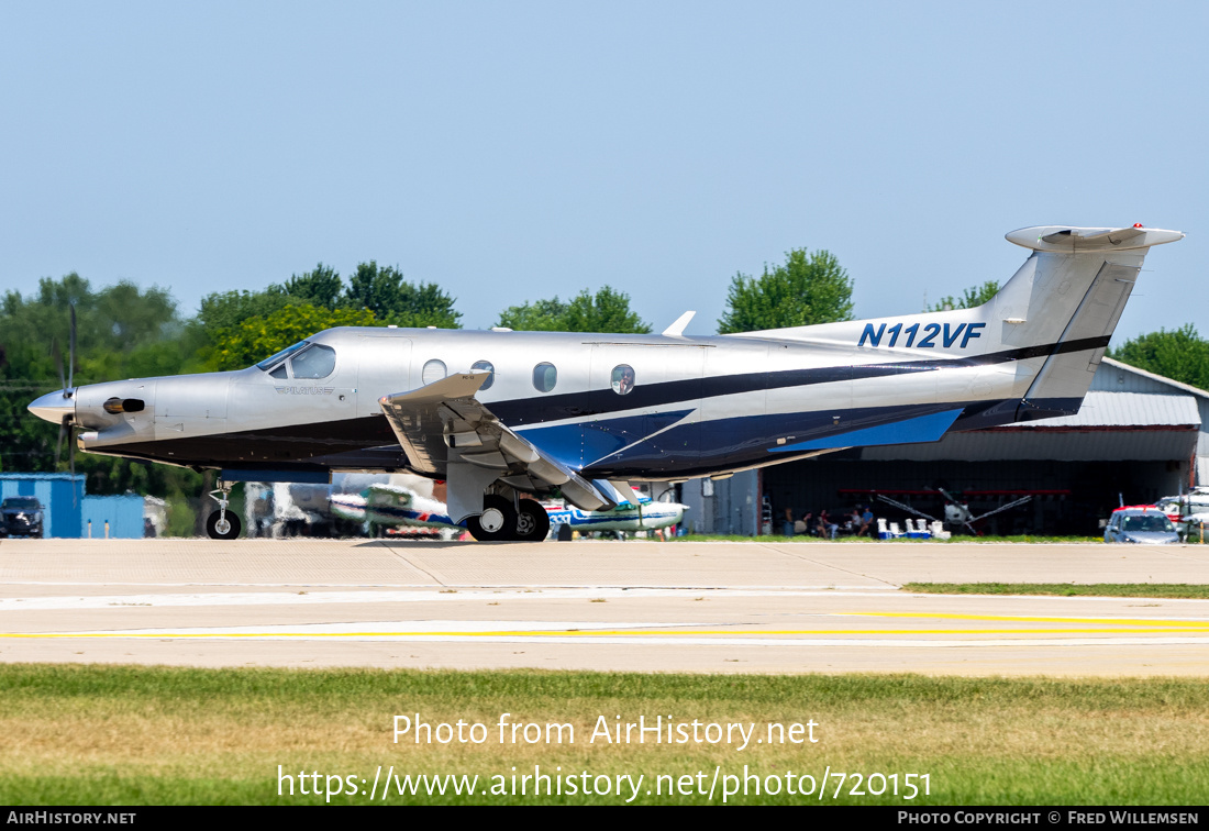 Aircraft Photo of N112VF | Pilatus PC-12/45 | AirHistory.net #720151