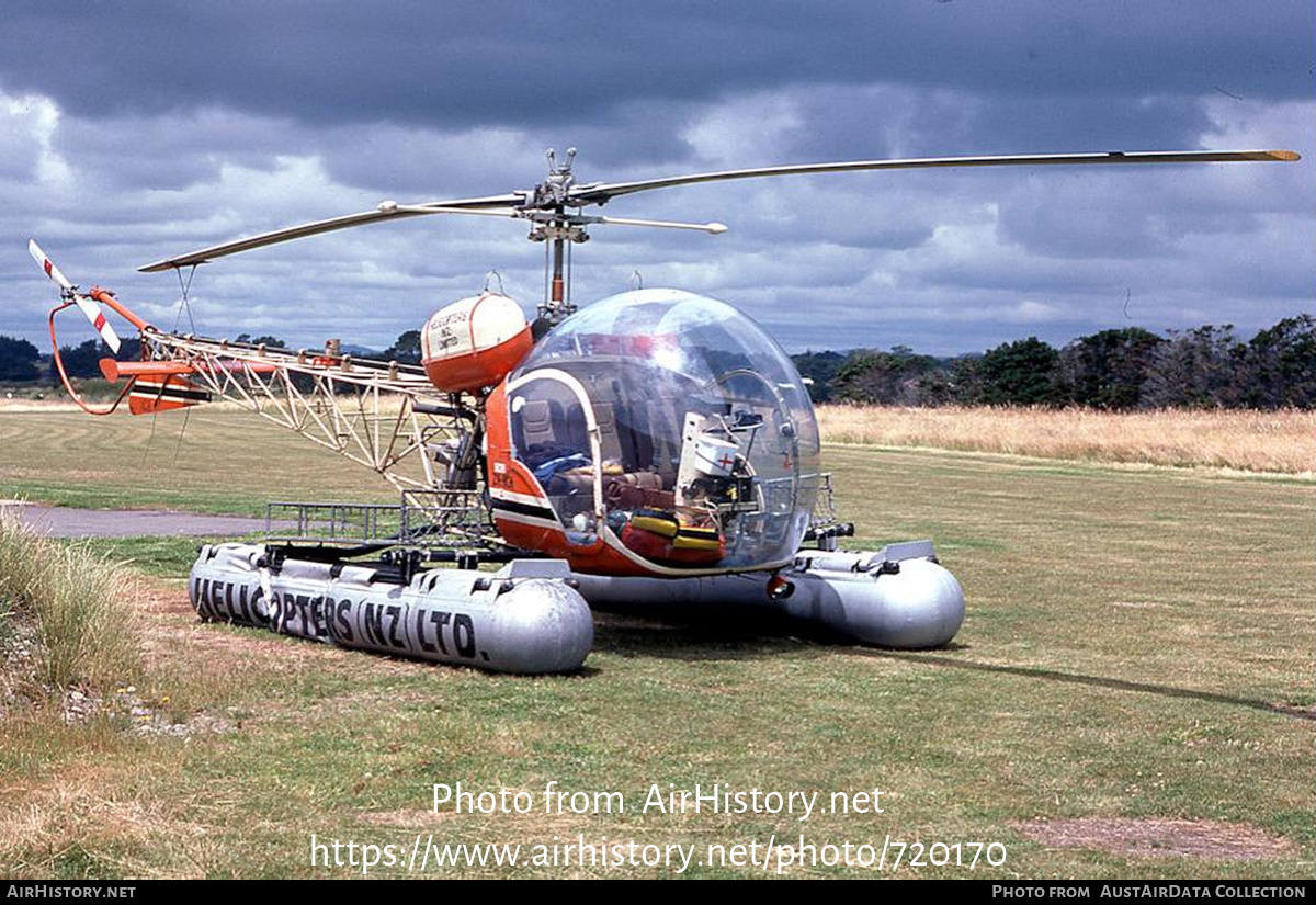 Aircraft Photo of ZK-HCH | Bell 47G-4A | Helicopters NZ | AirHistory.net #720170