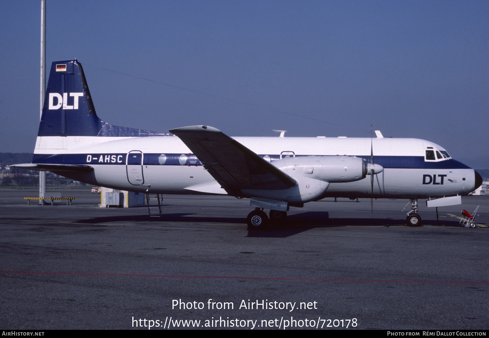 Aircraft Photo of D-AHSC | British Aerospace BAe-748 Srs2B/378 | DLT - Deutsche Luftverkehrsgesellschaft | AirHistory.net #720178