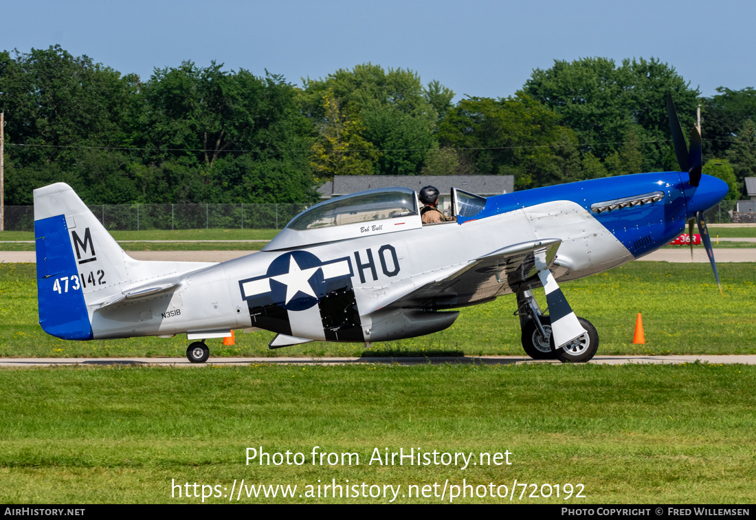 Aircraft Photo of N351B / 473142 | North American TF-51D Mustang | USA - Air Force | AirHistory.net #720192