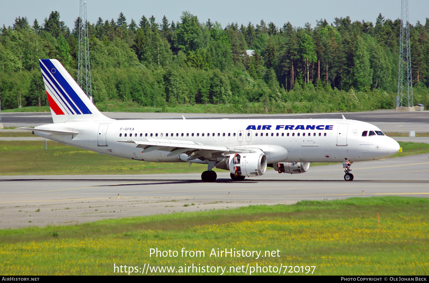 Aircraft Photo of F-GFKA | Airbus A320-111 | Air France | AirHistory.net #720197