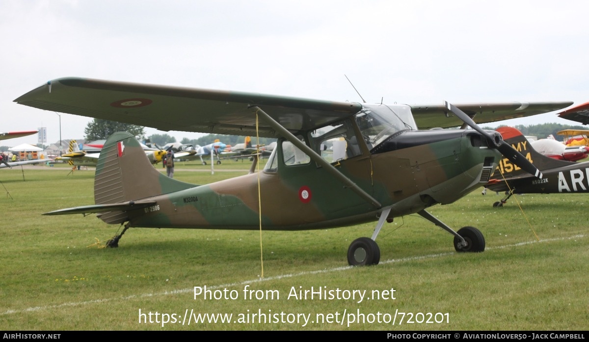 Aircraft Photo of N320DA / 61-2986 | Cessna O-1E Bird Dog | Malta - Air Force | AirHistory.net #720201