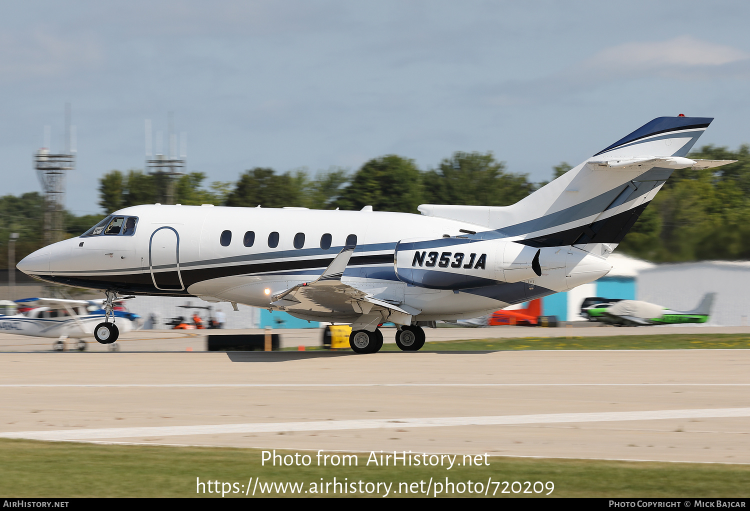 Aircraft Photo of N353JA | Raytheon Hawker 800XP | AirHistory.net #720209