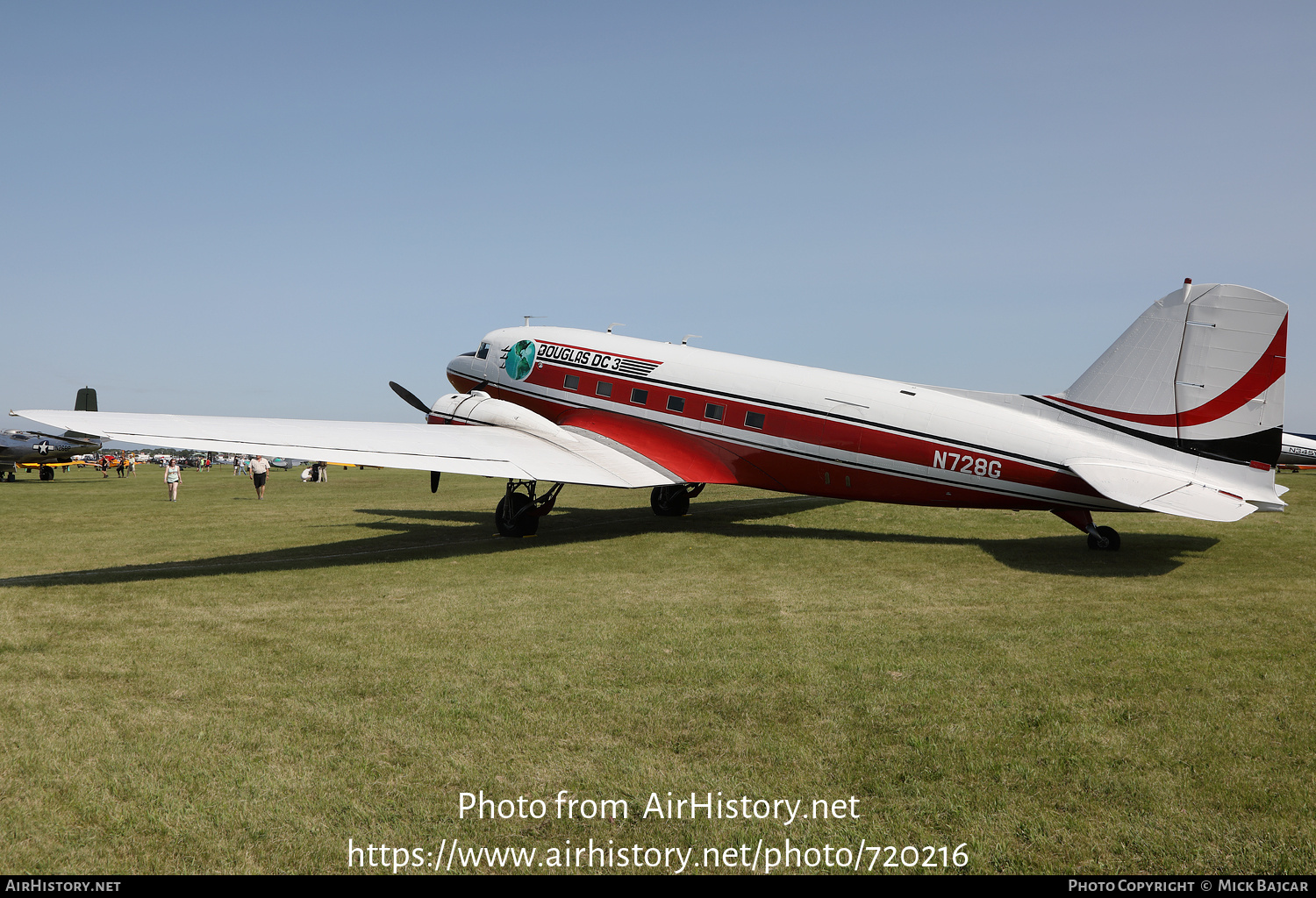 Aircraft Photo of N728G | Douglas DC-3(C) | AirHistory.net #720216