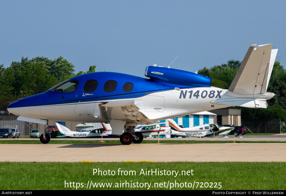 Aircraft Photo of N1408X | Cirrus SF-50 Vision | AirHistory.net #720225