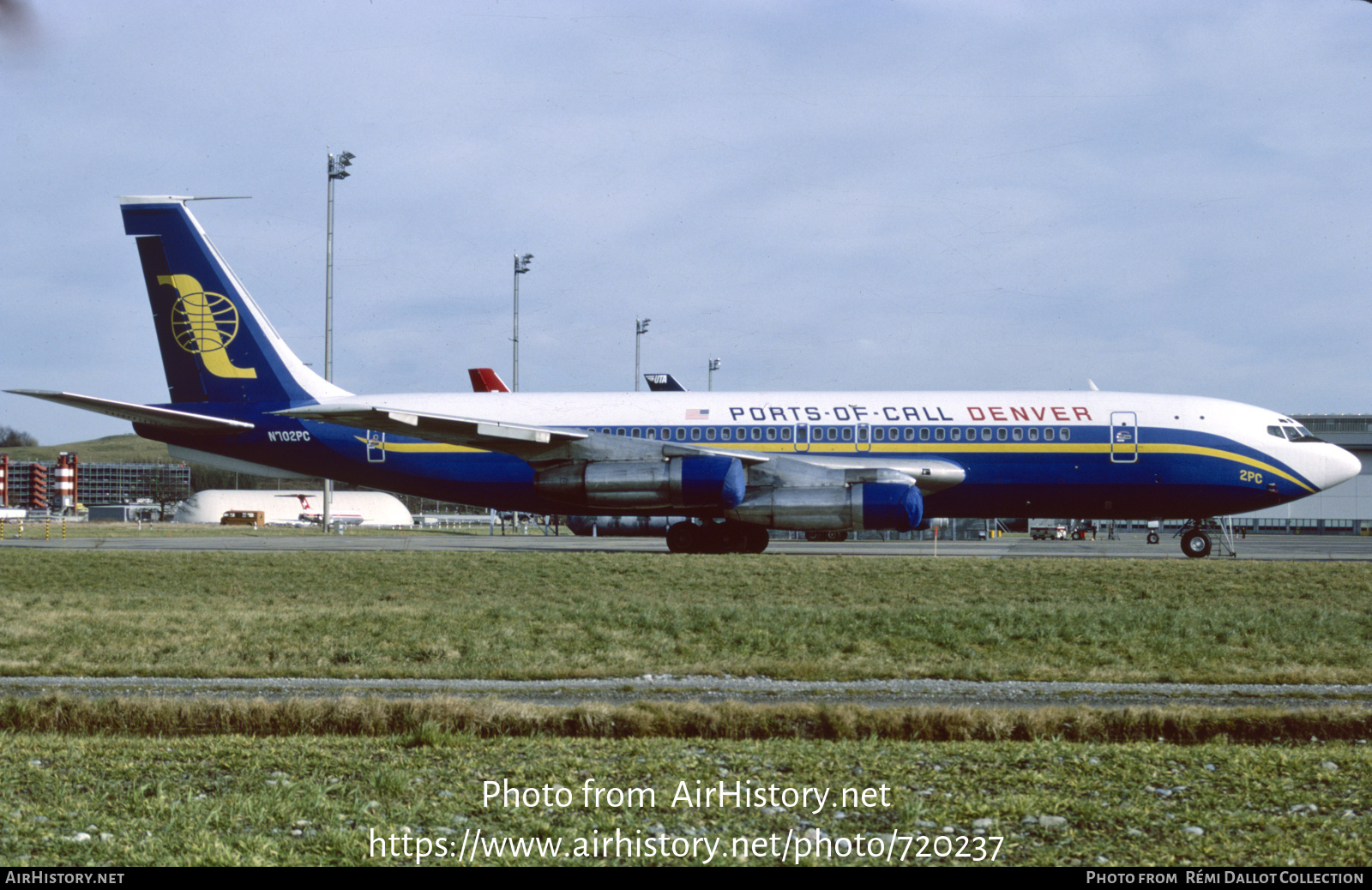 Aircraft Photo of N702PC | Boeing 707-123B | Ports of Call | AirHistory.net #720237