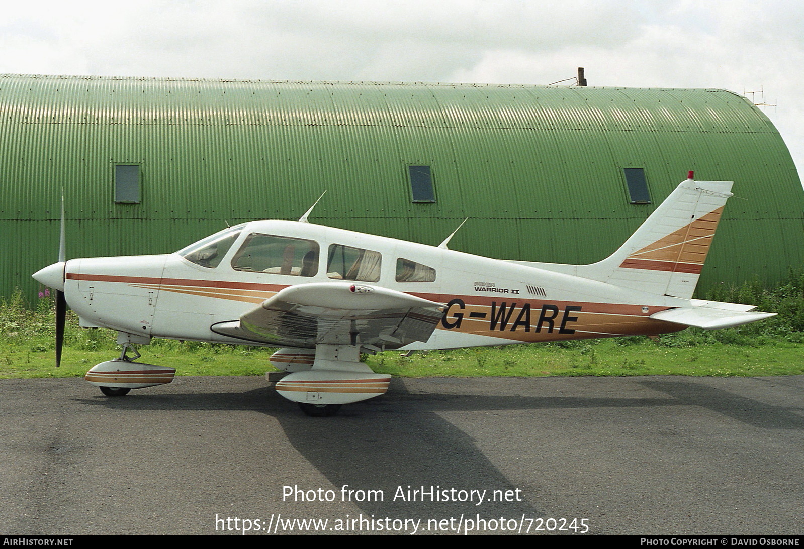 Aircraft Photo of G-WARE | Piper PA-28-161 Cherokee Warrior II | AirHistory.net #720245