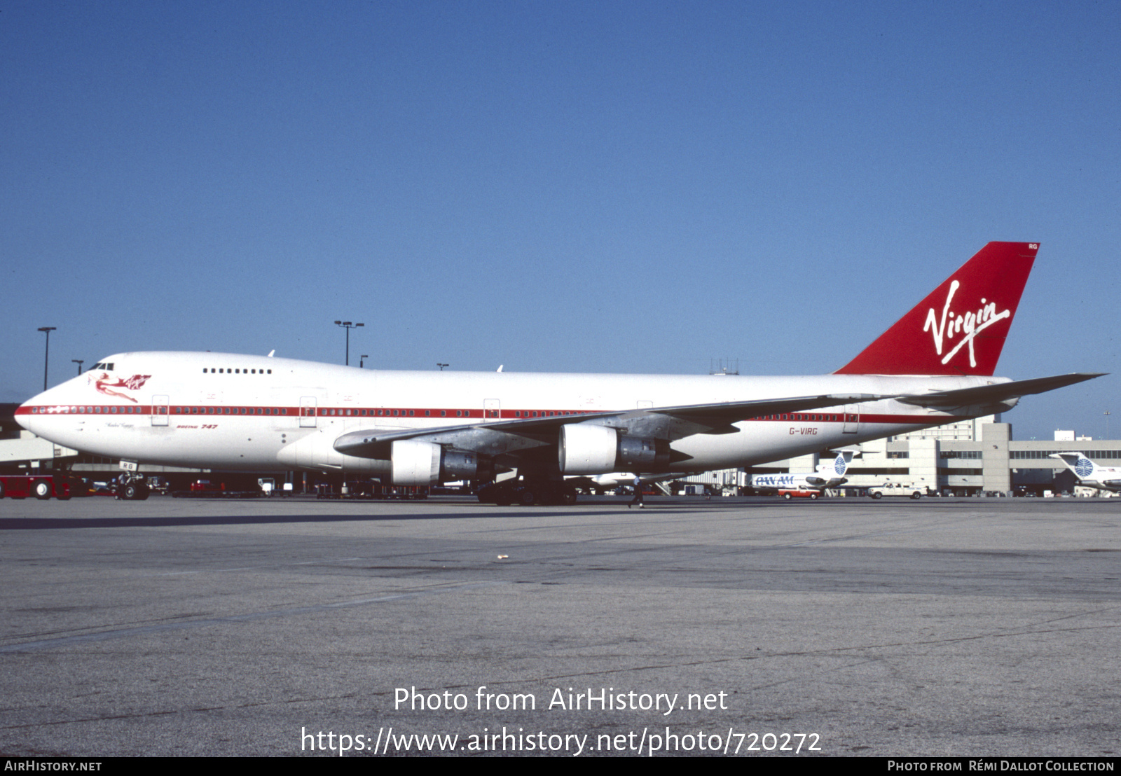 Aircraft Photo of G-VIRG | Boeing 747-287B | Virgin Atlantic Airways | AirHistory.net #720272