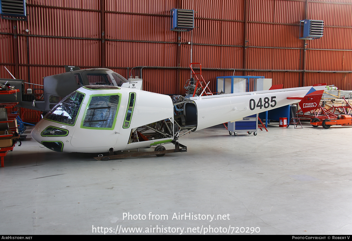 Aircraft Photo of 0485 | Enstrom 480B-G | Czechia - Air Force | AirHistory.net #720290