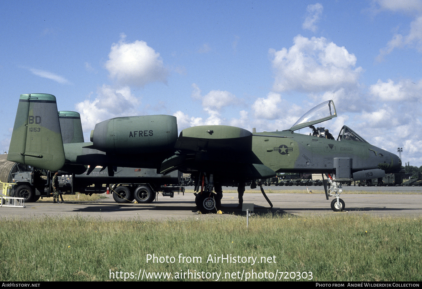 Aircraft Photo of 79-0153 / AF79-153 | Fairchild A-10A Thunderbolt II | USA - Air Force | AirHistory.net #720303