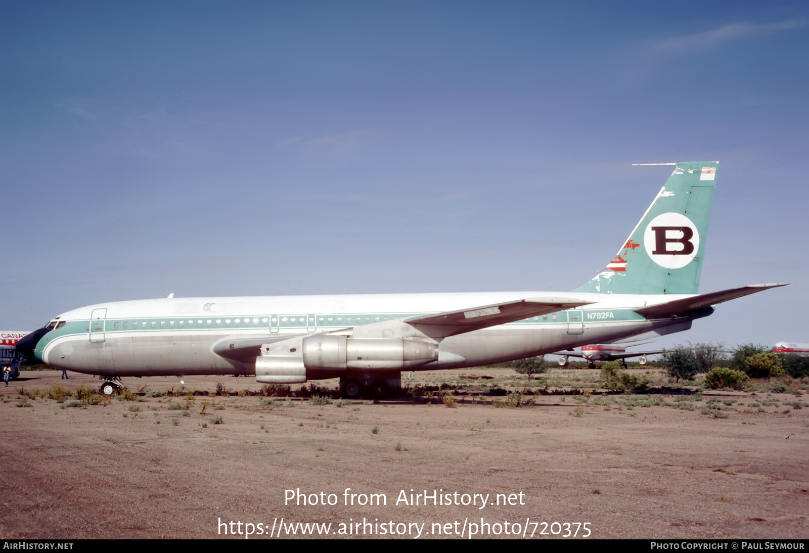 Aircraft Photo of N792FA | Boeing 707-138B | Bouraq Indonesia Airlines | AirHistory.net #720375