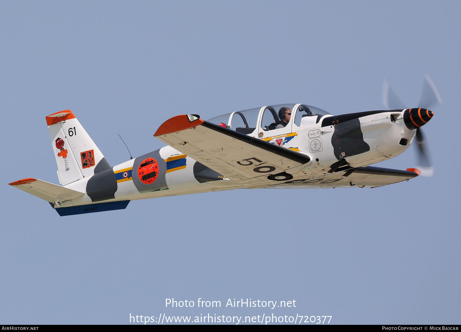 Aircraft Photo of N878MT / 61 | Socata TB-30 Epsilon | France - Air Force | AirHistory.net #720377