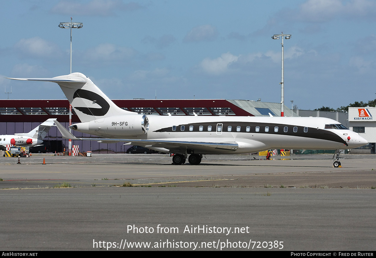 Aircraft Photo of 9H-SFG | Bombardier Global 6000 (BD-700-1A10) | AirHistory.net #720385