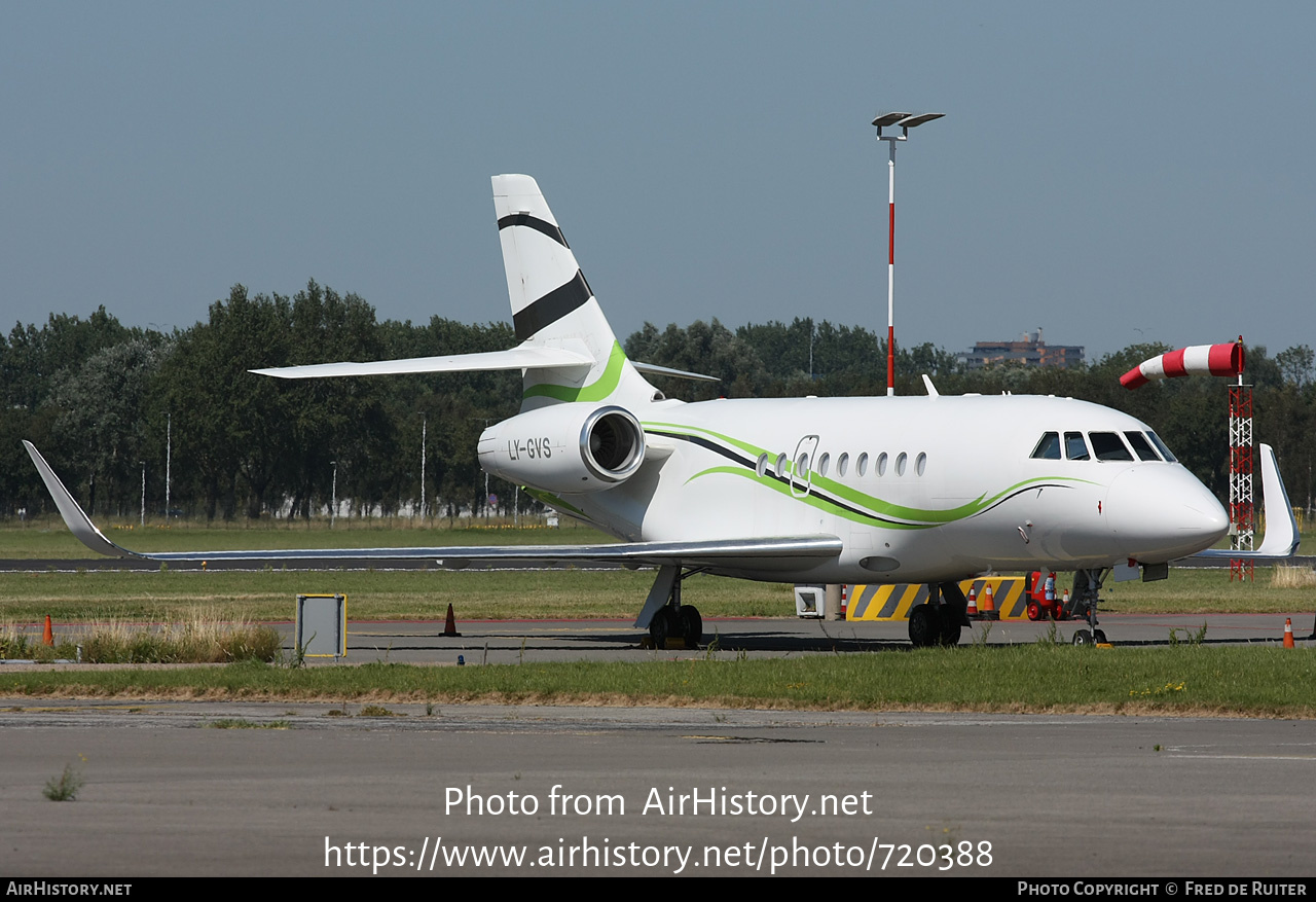 Aircraft Photo of LY-GVS | Dassault Falcon 2000S | AirHistory.net #720388