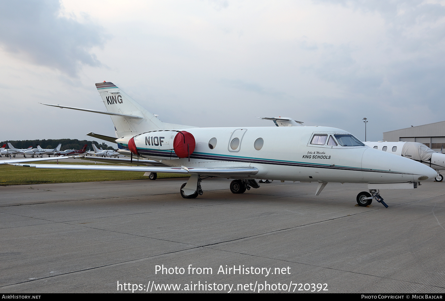 Aircraft Photo of N10F | Dassault Falcon 10 | John & Martha King Schools | AirHistory.net #720392