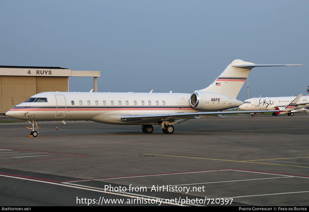 Aircraft Photo of N6FE | Bombardier Global 6500 (BD-700-1A10) | AirHistory.net #720397